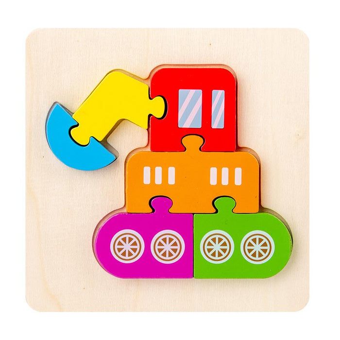 Children's Wooden 3D Puzzle Toy