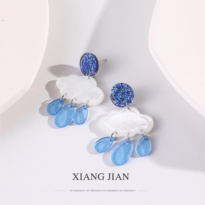 Fashion Cute Fresh Cloud Earrings