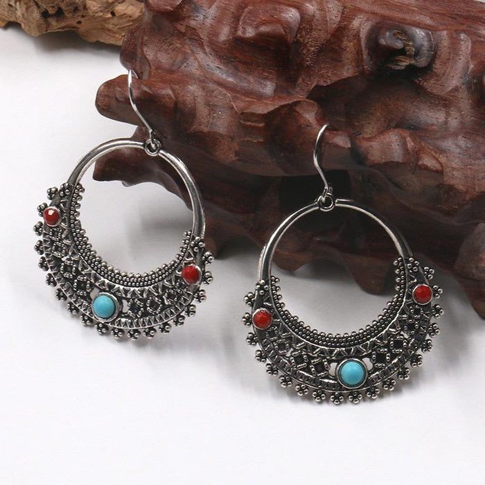 New Fashion Geometric Earrings Bohemian Vintage Earrings