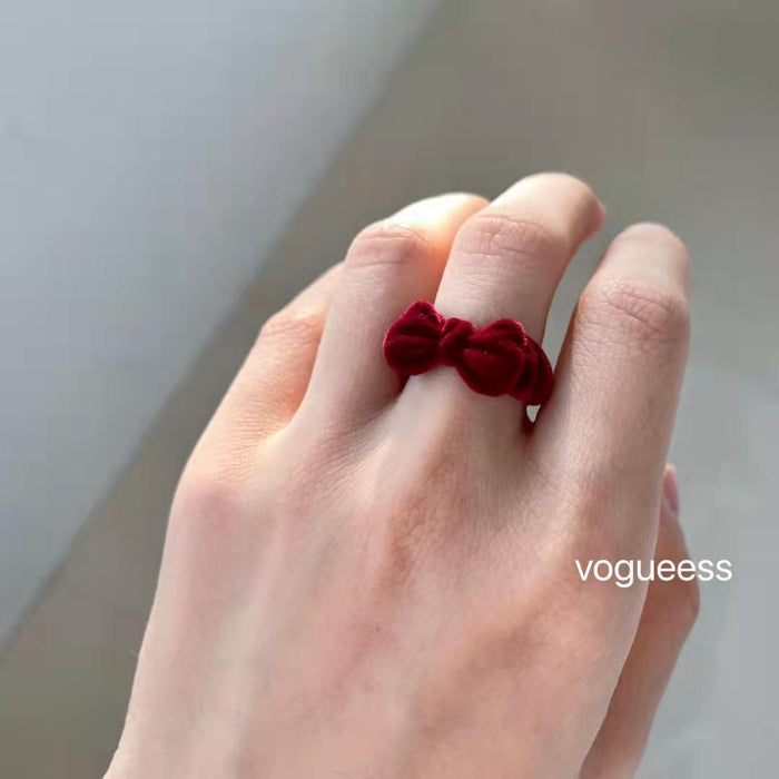 Bow open ring