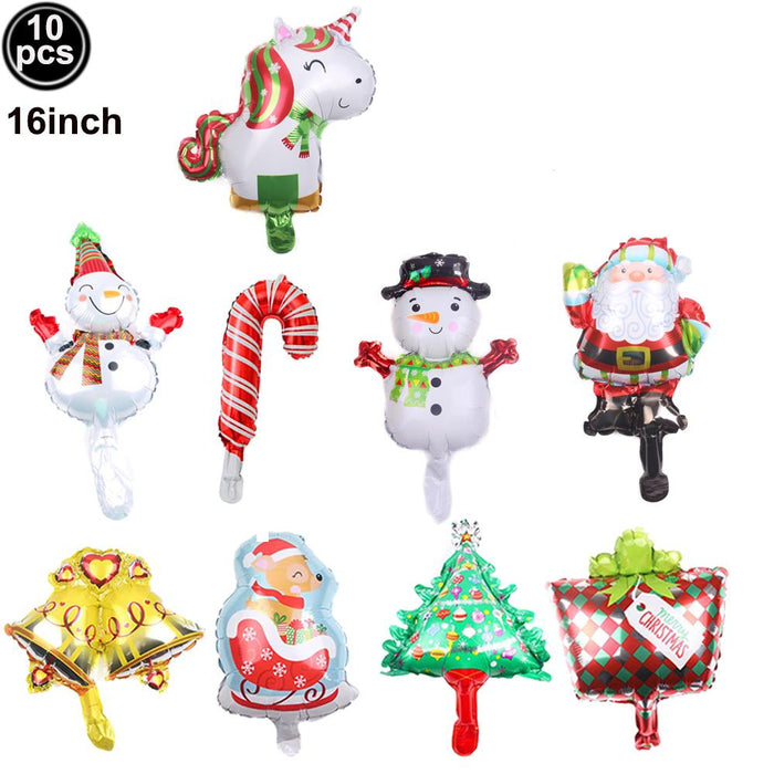 Jumbo Gingerbread Man Foil Christmas Balloon