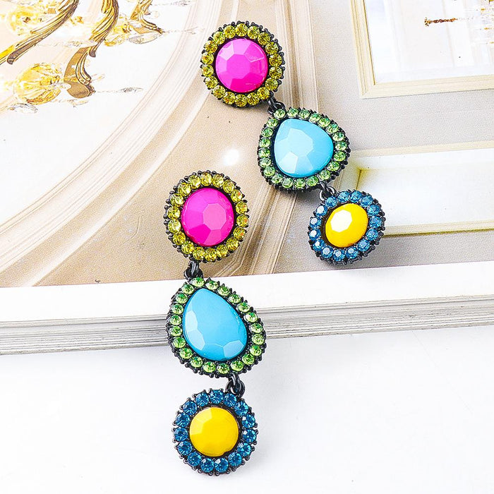 New Female Jewelry Teardrop Earrings Fashion Earrings Accessories