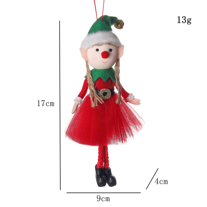 Elf Doll Pendant Christmas Tree Decoration