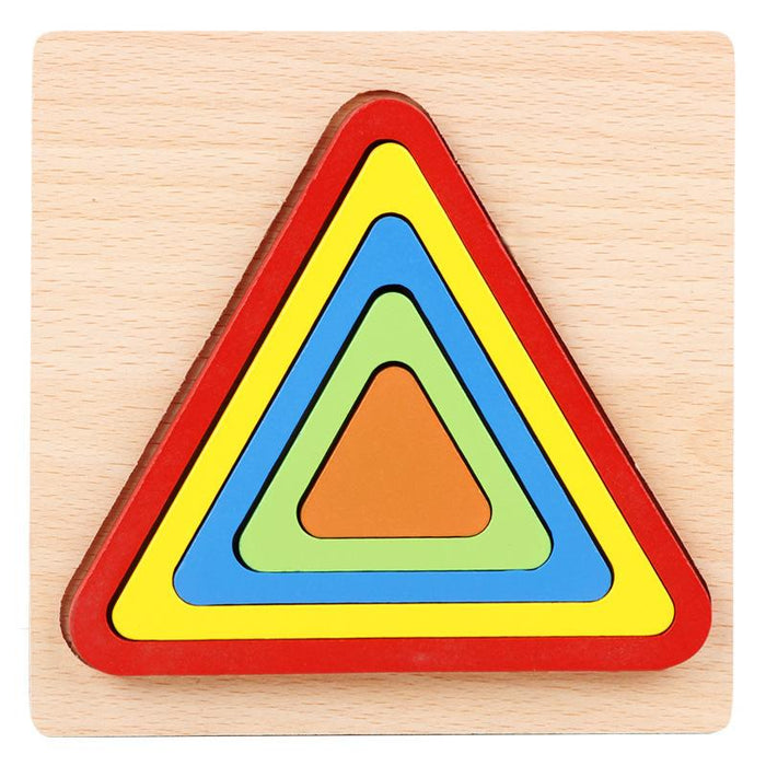 Children's Three-dimensional Puzzle Wooden Toy