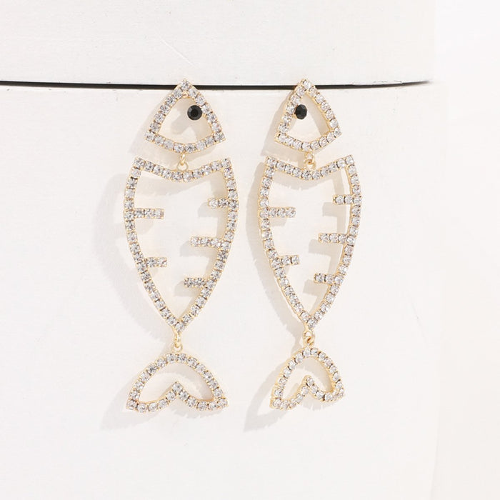 Fashion Personality Popular Small Fish Female Earrings