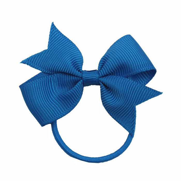 2PCS Children's jewelry bow elastic band