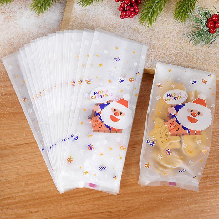 25 Pieces Christmas Santa Bag Christmas Gift Bags