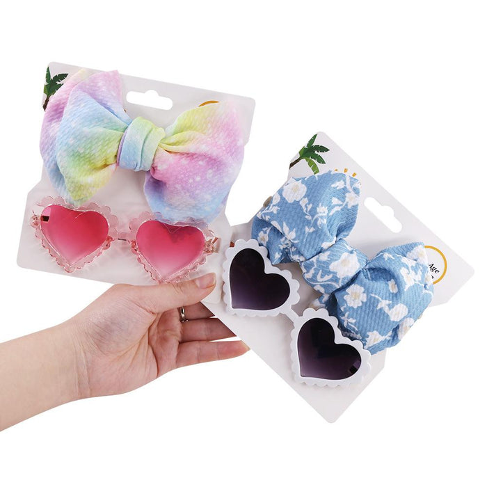 Children's Sunglasses Polyester Printed Hair Band