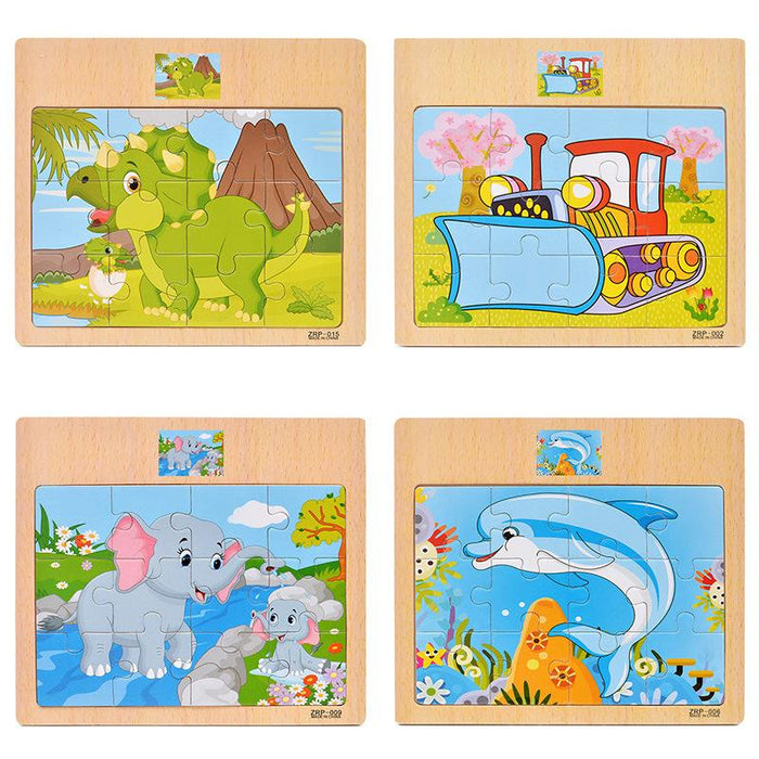 Children's Wooden Jigsaw Puzzle Puzzle Toy