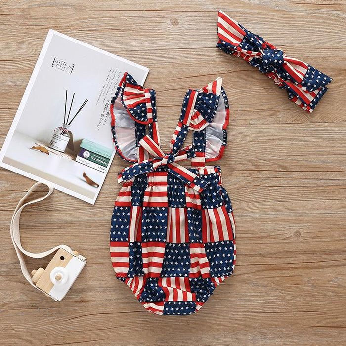 Baby Kids Independence Day Jumpsuit