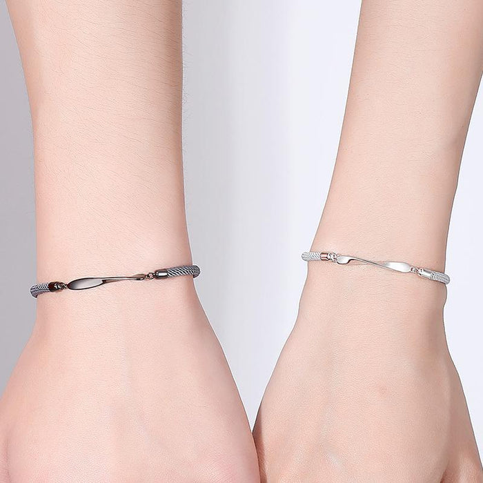 New Niche Design Fashion Couple Bracelet