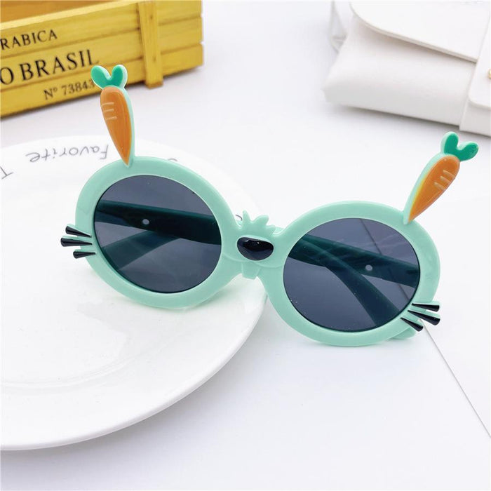 Children's cartoon glasses and sunglasses sunscreen