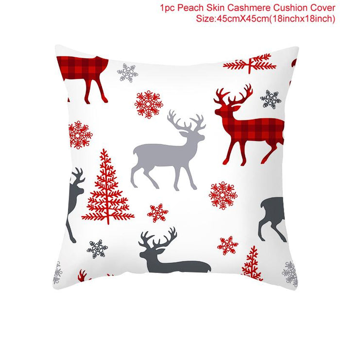 45cm Cushion Cover Christmas Decoration