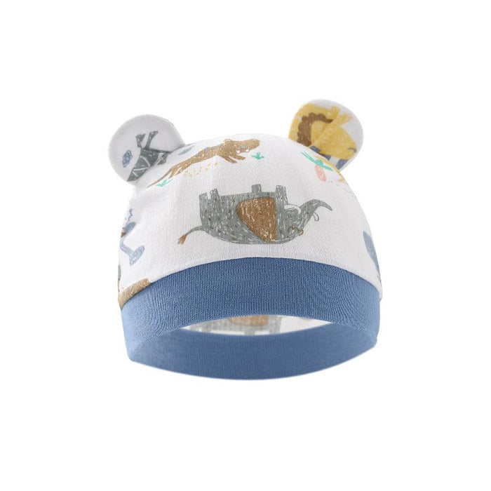 Binaural Printed Hat For Newborn Baby