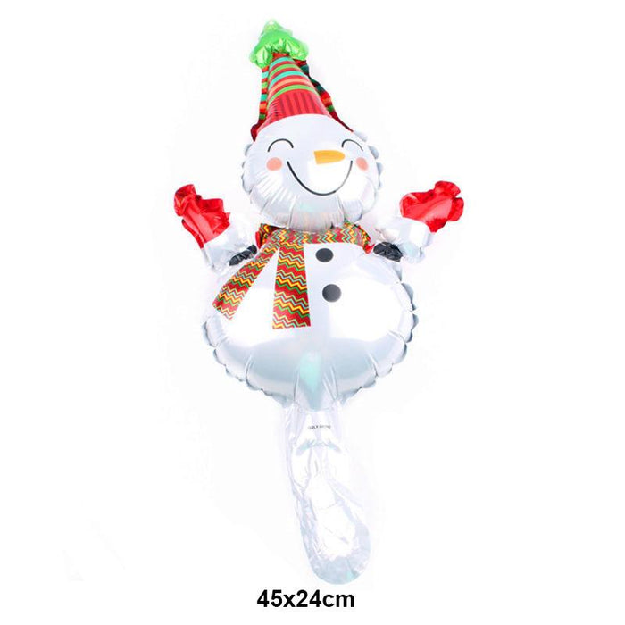 Christmas Foil Santa Claus Snowman Elk Balloons