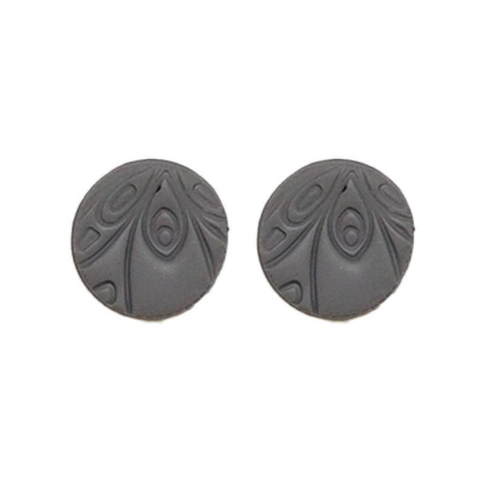 Summer Hand Embossed Morandi Soft Pottery Earrings