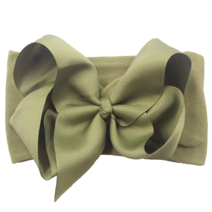 Bow headband nylon headband