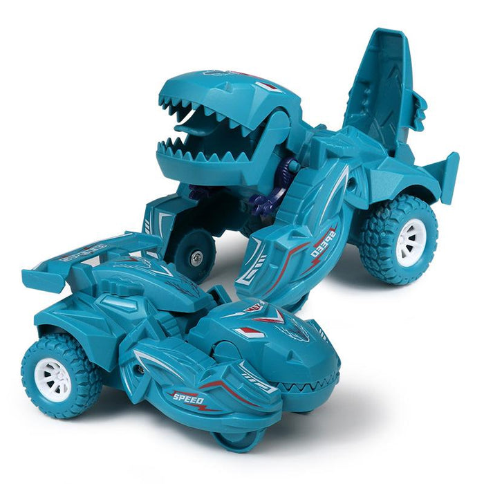 New Transforming Dinosaur Car Transforming Car Toy Coasting