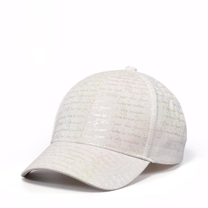 New Baseball Cap colour Changing Letter Cap