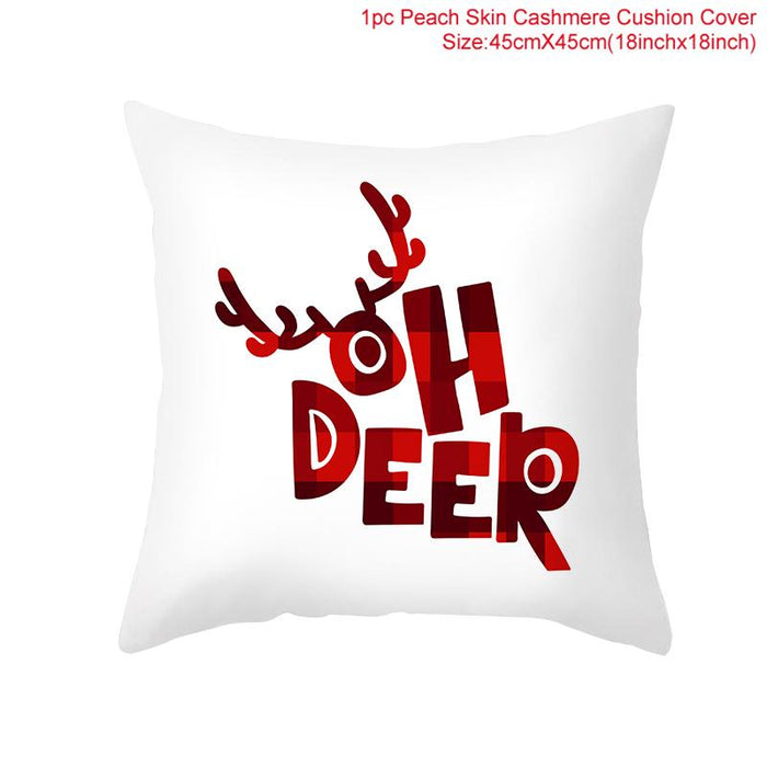 45cm Cushion Cover Christmas Decoration