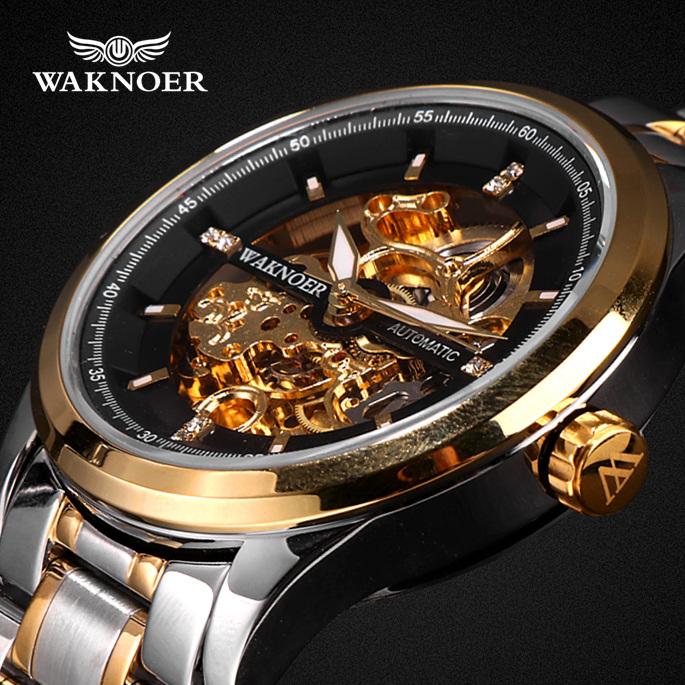 Automatic Mechanical Watches Business Men's Luxury Wristwatch Metal