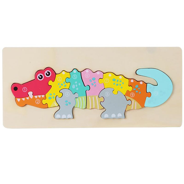 Children's Early Education Stereo Puzzle Toy