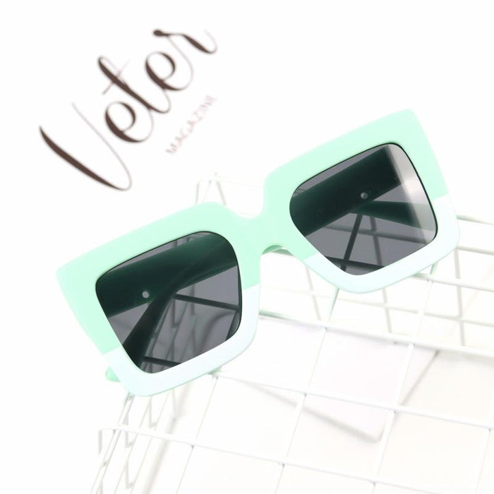 Children's Sunglasses colour matching wide edge frame