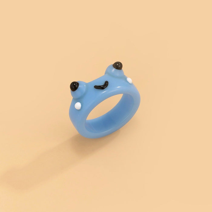 Frog ring resin does not fade