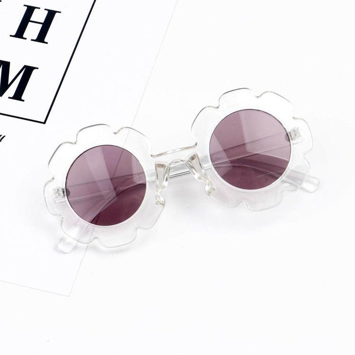 Children's small flower sunglasses and sunglasses