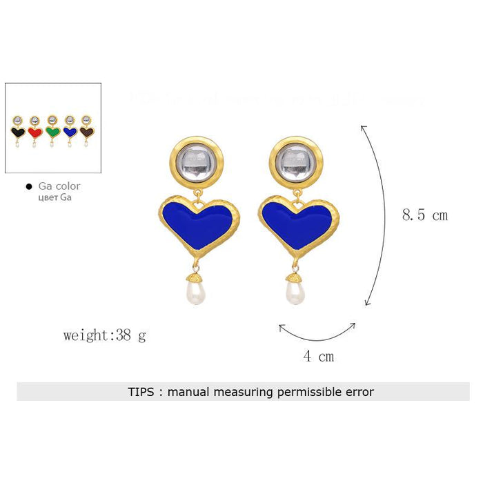 New Female Jewelry Love Earrings Accessories