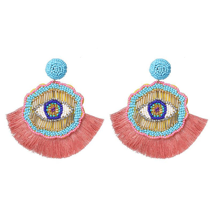 Handmade Ethnic Women's Jewelry Tassel Earrings