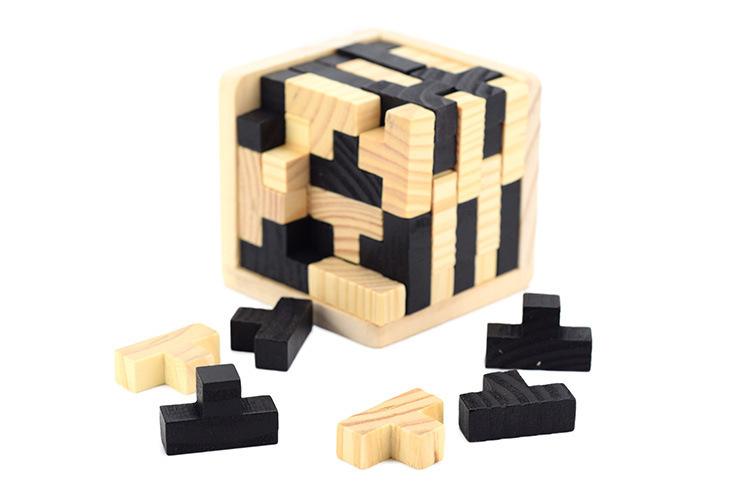 Educational Toys Wooden Luban Lock Building Block Toys