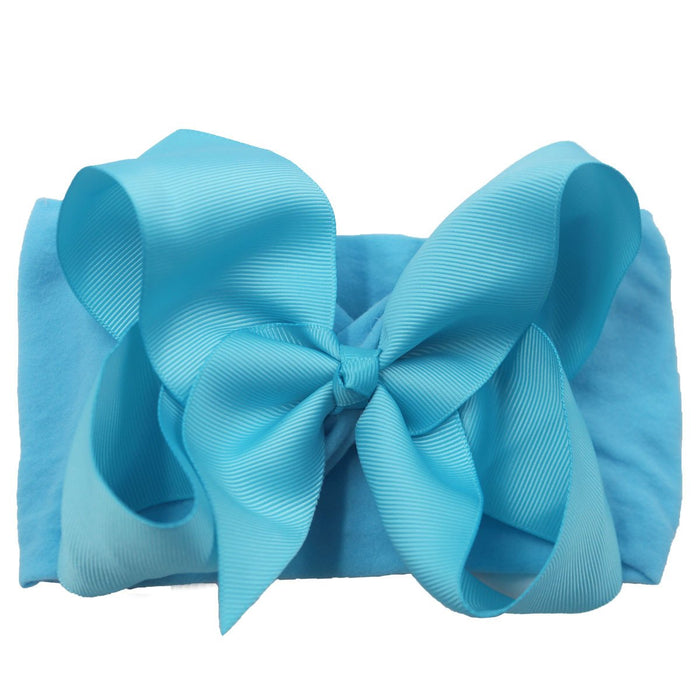 Bow headband nylon headband