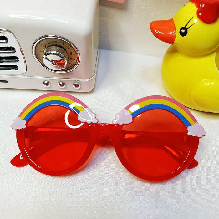 Cute Funny Rainbow UV Proof Children's Sunglasses