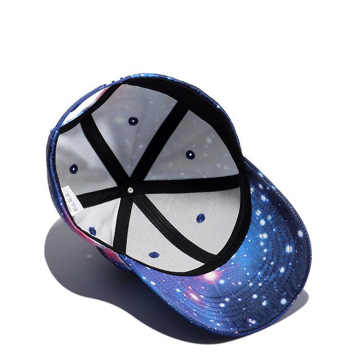 New Baseball Cap Starry Polyester Peaked Cap