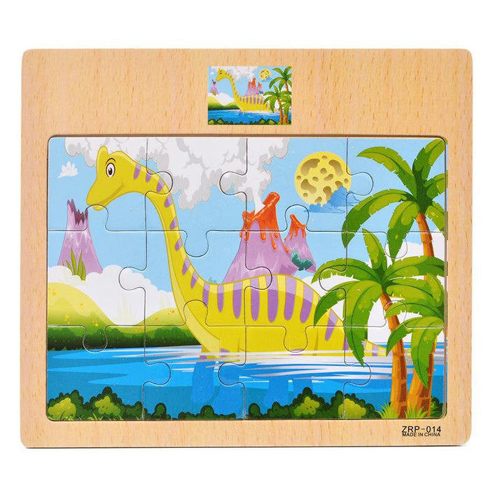 Children's Wooden Jigsaw Puzzle Puzzle Toy