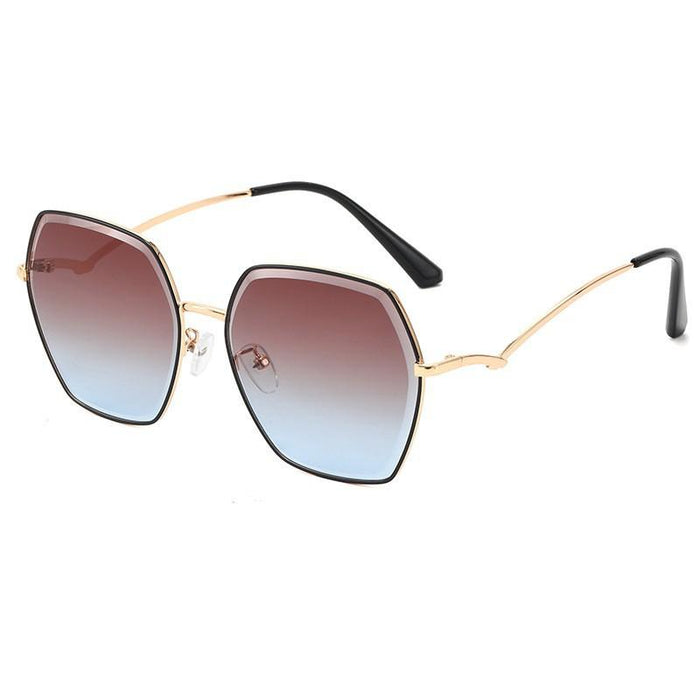 Polygonal diamond cut Sunglasses