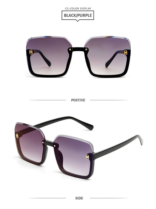 Half frame sunglasses and UV resistant Sunglasses