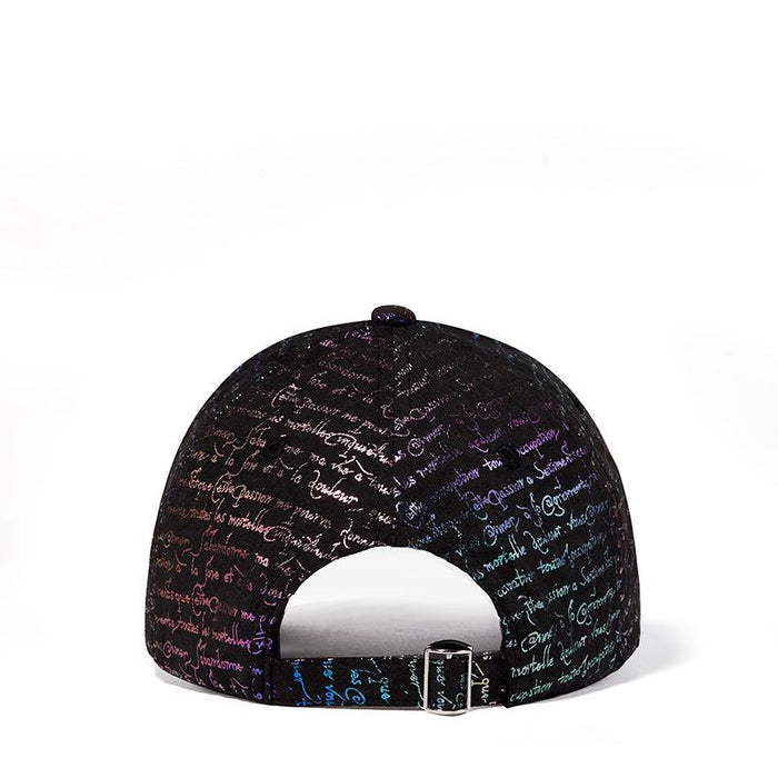 New Baseball Cap colour Changing Letter Cap