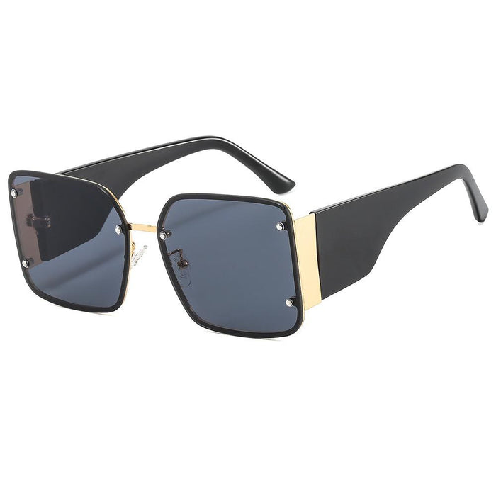 Square metal sunglasses