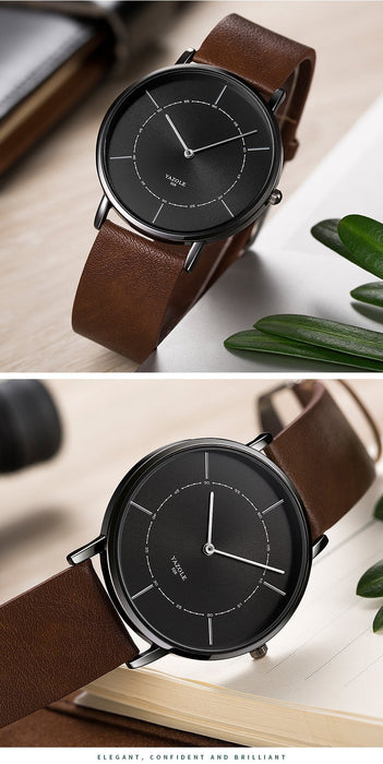 YAZOLE Fashion Vogue Quartz Watch Top Brand Luxury Male Clock Business Men Simple Wristwatch