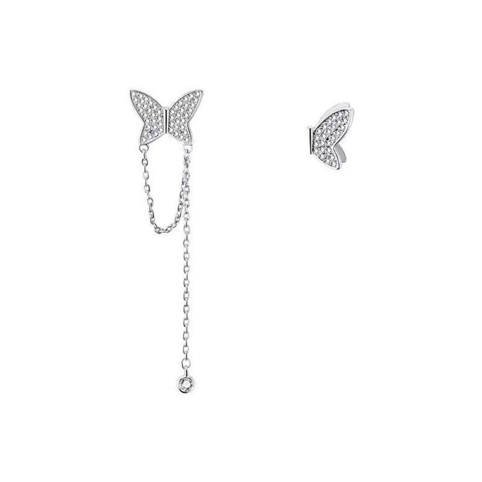 Butterfly Asymmetric Earrings