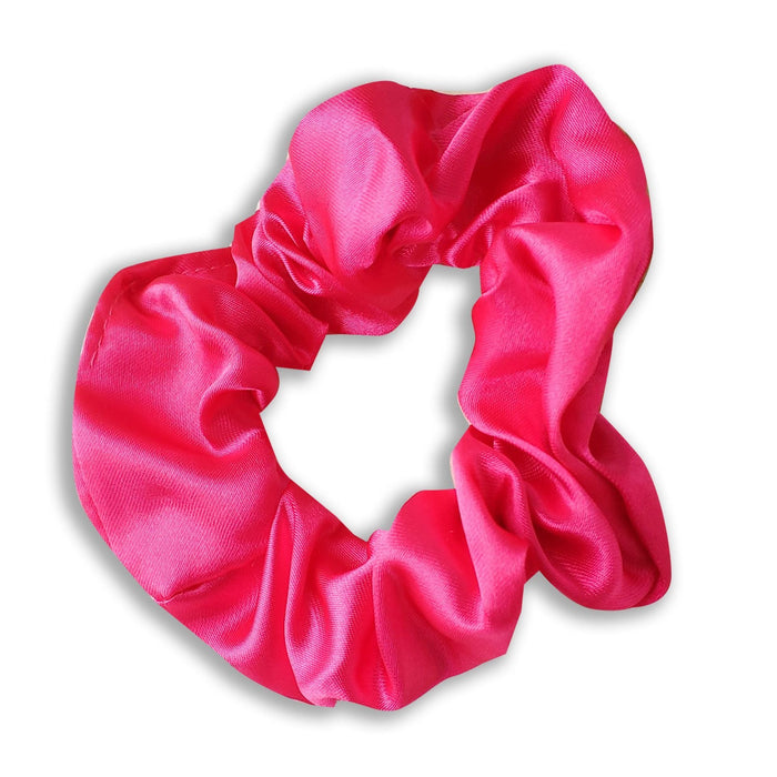 Multicolour Satin Cloth Loop Hair Tie Large Intestine Hair Loop