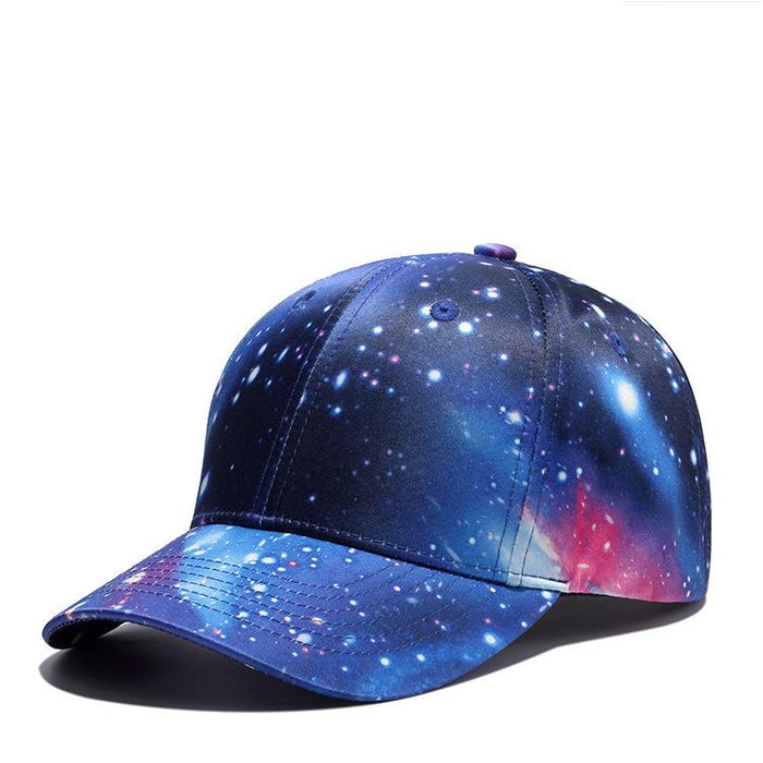 New Baseball Cap Starry Polyester Peaked Cap