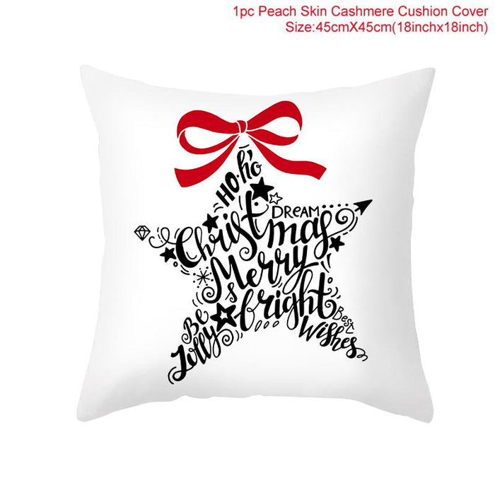 45cm Cushion Cover Christmas Decoration