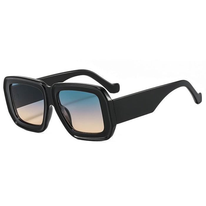 Fashion box contrast Sunglasses UV protection