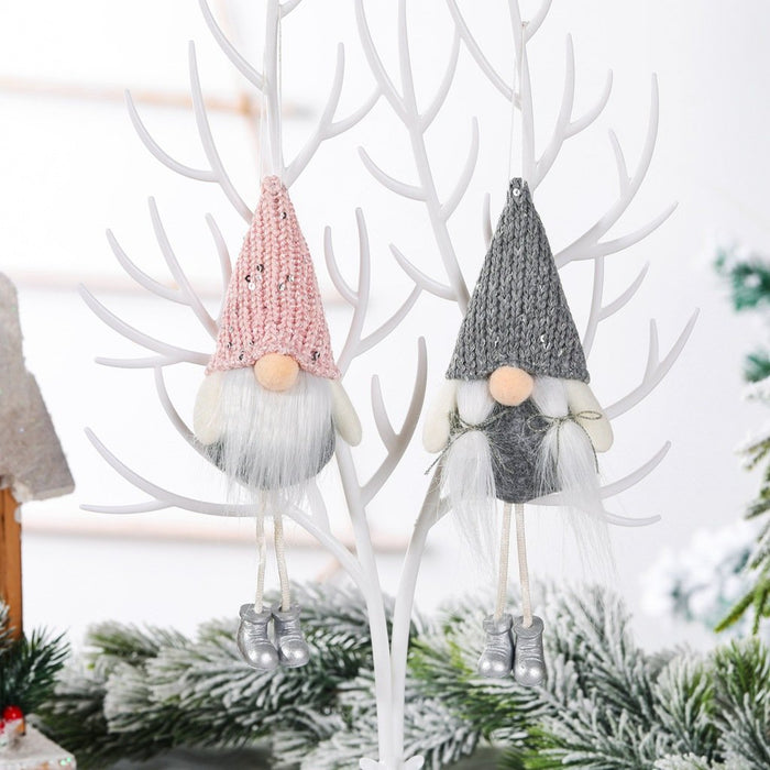 Christmas Decoration Faceless Doll Hanging Ornaments