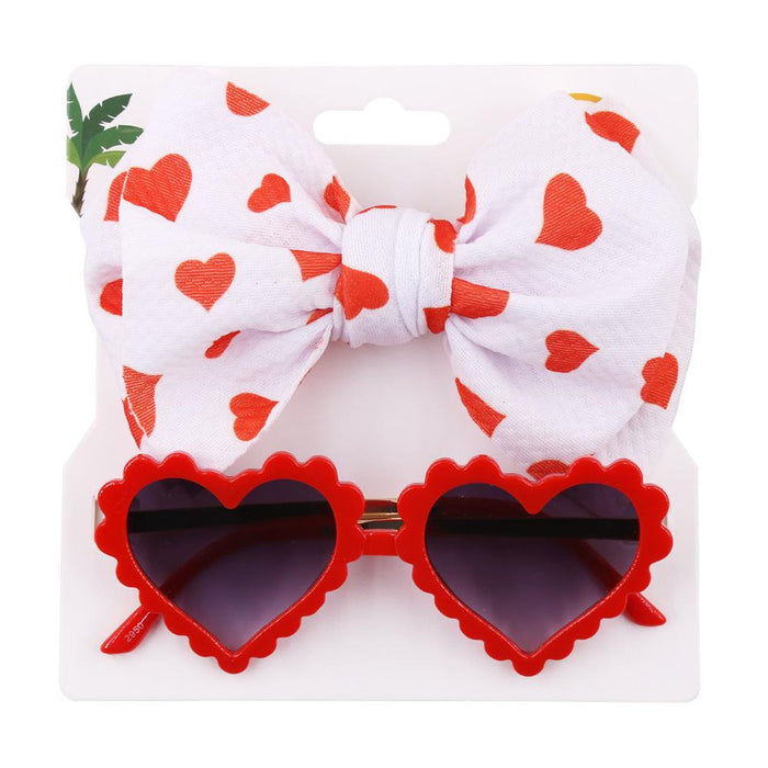 Children's Sunglasses Polyester Printed Hair Band