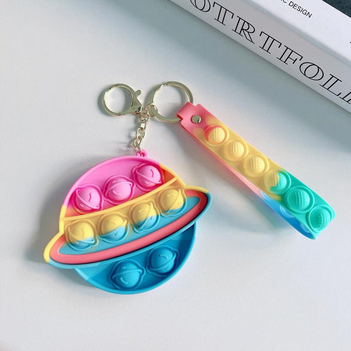 Bag decoration decompression toy key chain