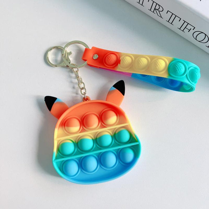 Bag decoration decompression toy key chain